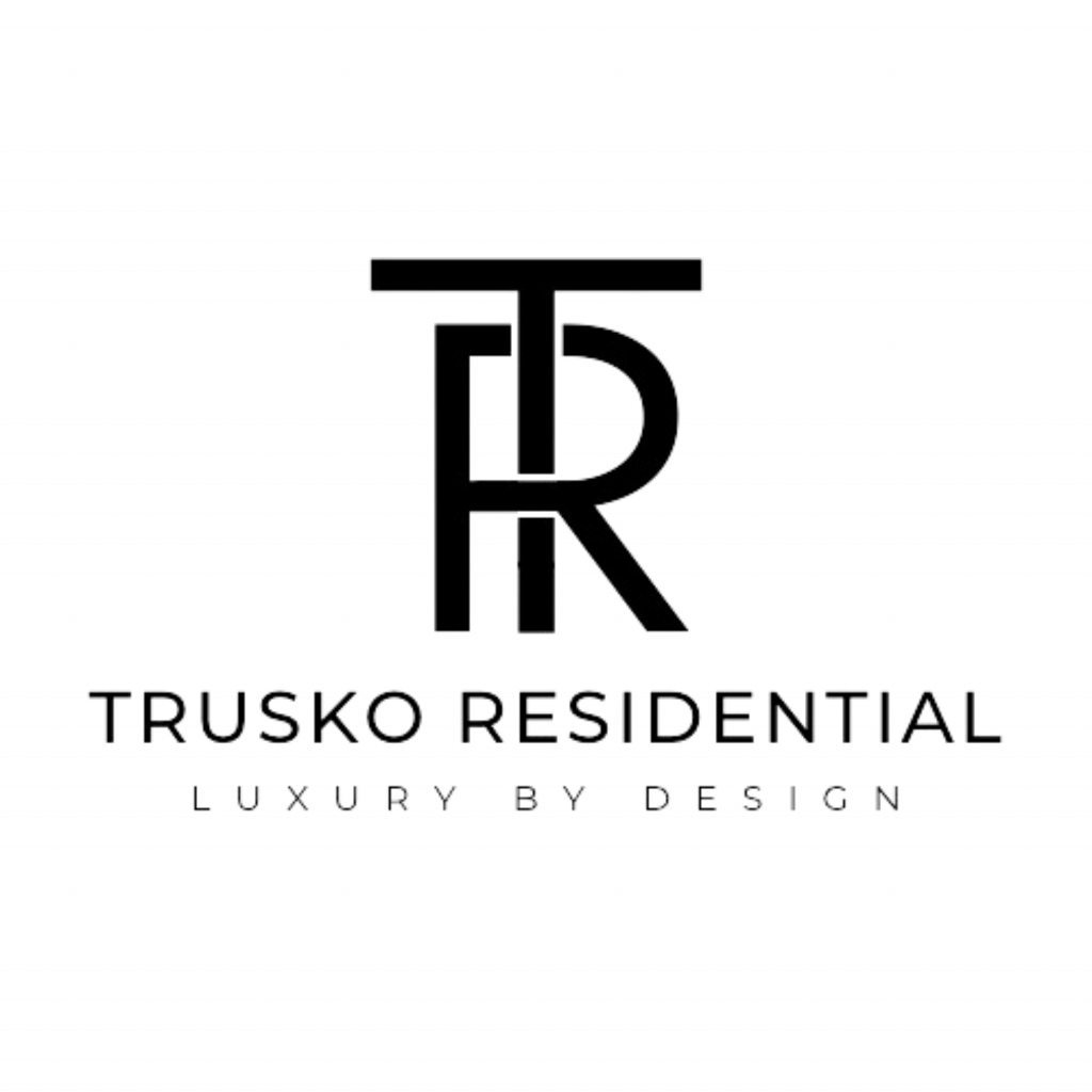 The Trusko Residential bespoke logo that reflects the level of quality all clients' receive.